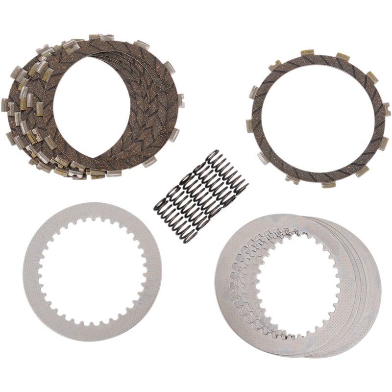 Kit completo dischi frizione KAWASAKI KX 250 F (4T) 04-08 molle frizione incluse-1131-0205-Ebc