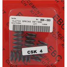 Set molle frizione CSK HONDA CRM 125 R 90-99 Ebc clutch-CSK4-Ebc clutch