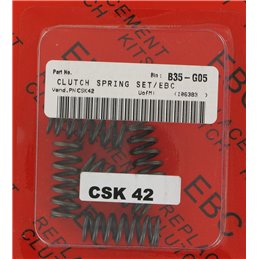 Set molle frizione CSK YAMAHA XT 125 R (3D61/3D63) - 5 Friction plate type 05-06 Ebc