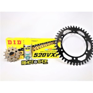 Kit rear sprockets front sprockets chain 520VX2 HONDA 250 XR R 81-83-100255 | RiMotoShop