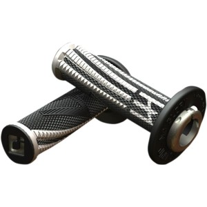 Emig pro V2 LOCK-ON soft 2 and 4 stroke knobs-H36EPBW-RiMotoShop