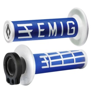 Manopole Emig odi V2 Half-waffle 2 e 4 tempi-H36EMBW|RiMotoShop