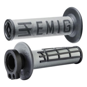 Manopole Emig odi V2 Half-waffle 2 e 4 tempi-H36EMBW|RiMotoShop