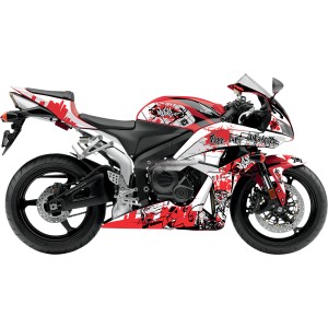 Kit grafiche adesivi HONDA CBR CBR600RR 2009-2012-RR60003|RiMotoShop