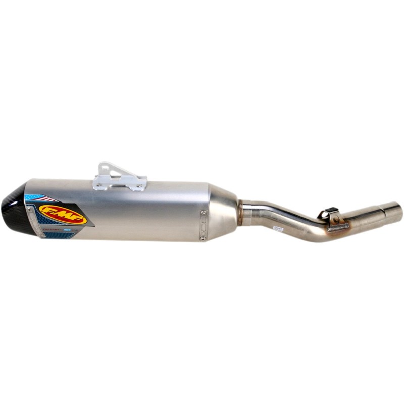 Exhaust silencer KAWASAKI KX250F 09-16 Acciaio caseback carbon Factory 4.1-042290 | RiMotoShop