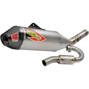 full Exhaust Kawasaki KX250F 2017-2019 Ti-6 Pro-0321725FP-1 | RiMotoShop