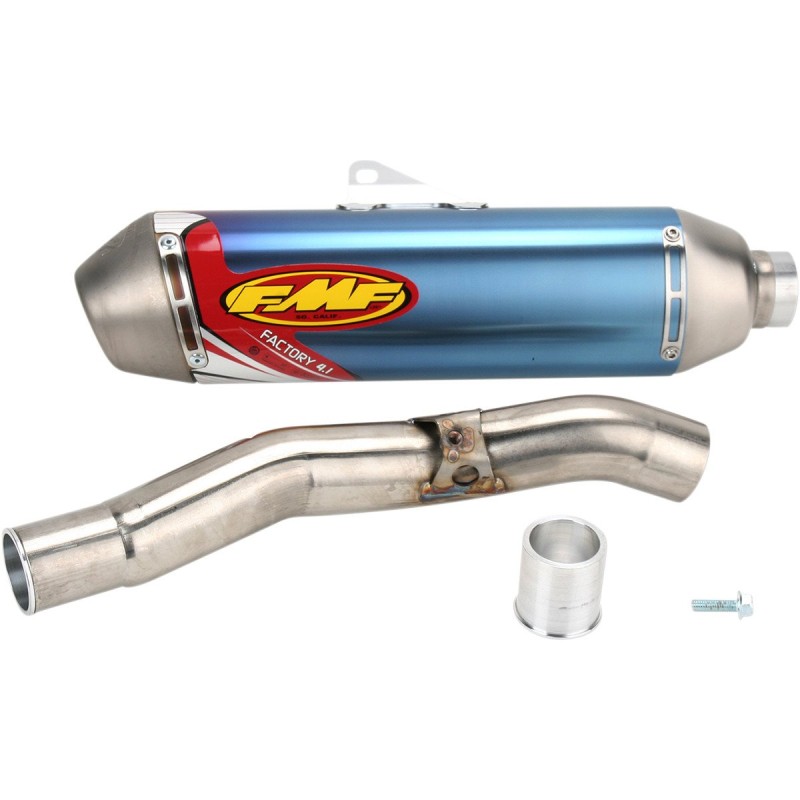 Exhaust silencer YAMAHA YZ450F 06-09 anodized Factory 4.1-1821-0584 | RiMotoShop