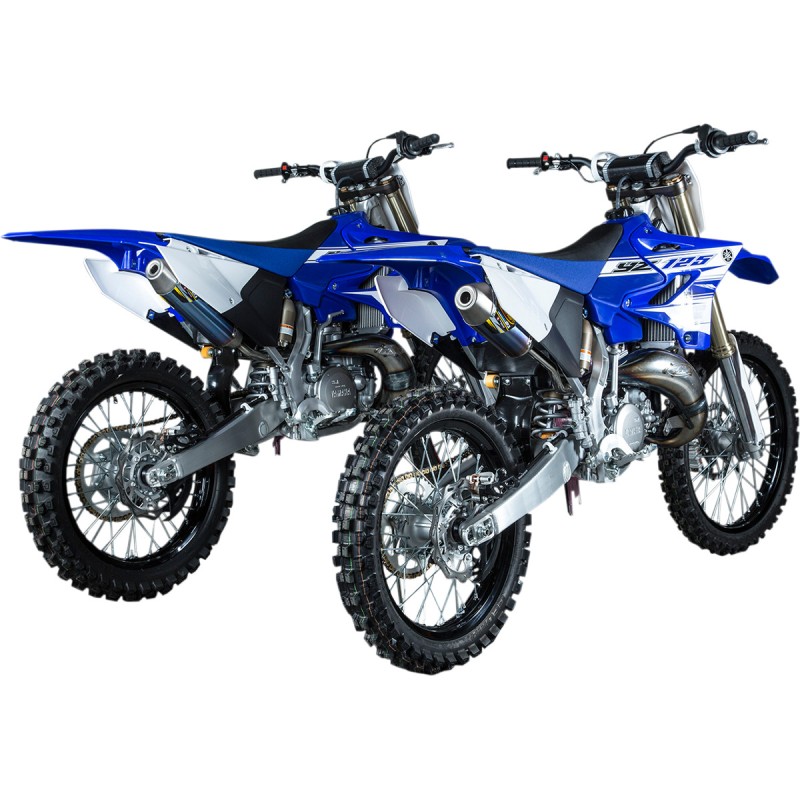 Exhaust silencer YAMAHA YZ250 02-18 Titanium Powercore 2.1-024063 | RiMotoShop