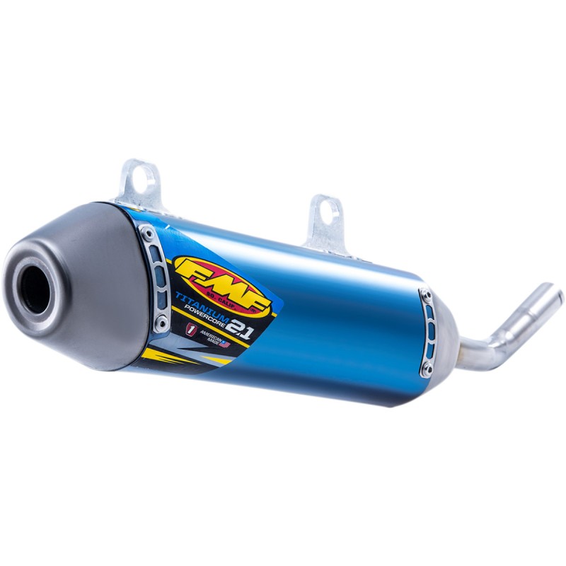 Silencieux d'échappement KTM 250 SX/XC/EXC 17-18 titane Powercore 2.1-025209-RiMotoShop