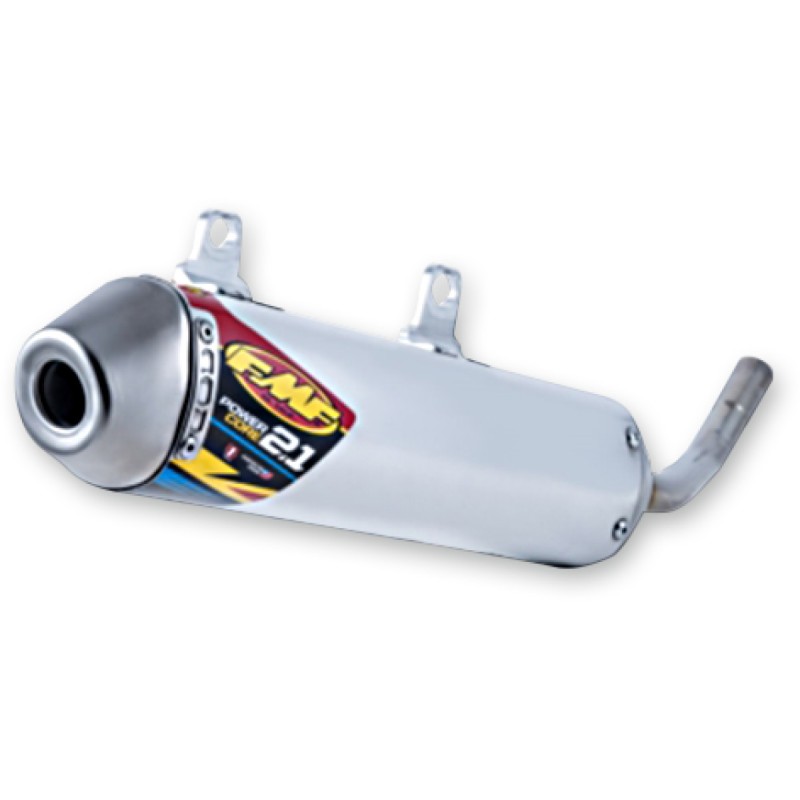 Aluminum silencer KTM 250 SX/XC/EXC 17-18 Powercore 2.1-025213 | RiMotoShop
