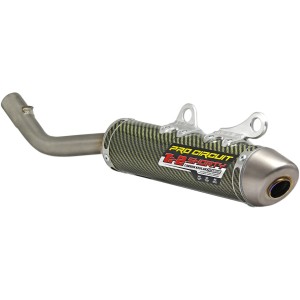 Silenziatore carbonio-kevlar KAWASAKI KX250 05-07-1121425K | RiMotoShop