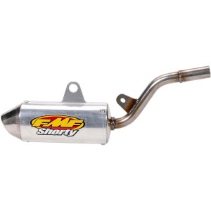 Silencieux d'échappement KAWASAKI KX100 01-18 Powercore 2 Shorty-FMF022009-RiMotoShop