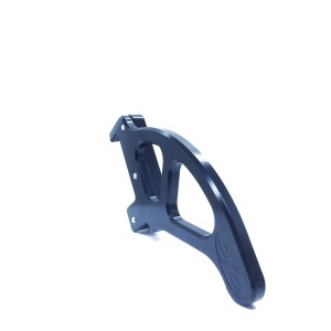 Brake disc protection rear CNC Husqvarna 250 FE 18-19 blu-PDPM.B | RiMotoShop