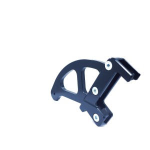 Brake disc protection rear CNC Husqvarna 350 FE 18-19 blu-PDPM.B | RiMotoShop