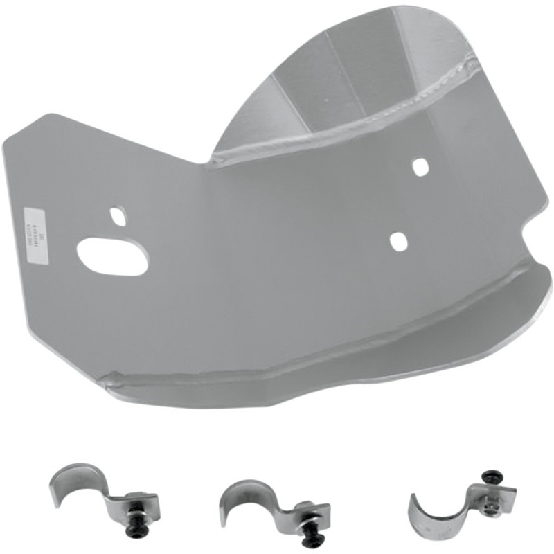 Piastra paramotore in alluminio KAWASAKI KX125 03-05-M242|RiMotoShop