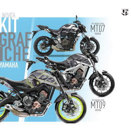 Kit grafiche adesivi YAMAHA FZ-8 2010 - 2014-501020-UP DESIGN