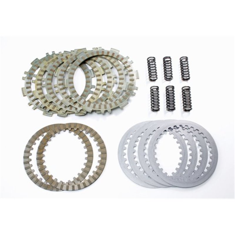 Kit completo dischi frizione KAWASAKI KX 250 87-89 molle frizione incluse-DRC15-Ebc clutch