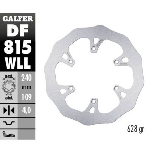 disque de frein Galfer Wave Beta RR 480 15-19 arrière plein-DF815WLL-RiMotoShop