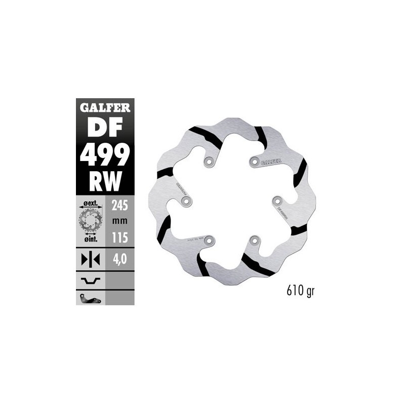 Disco de Freno Galfer Race Yamaha WR 450 F 03-19 Trasero