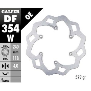 disque de frein Galfer Wave Suzuki RM 125 99-12 arrière-DF354W-RiMotoShop