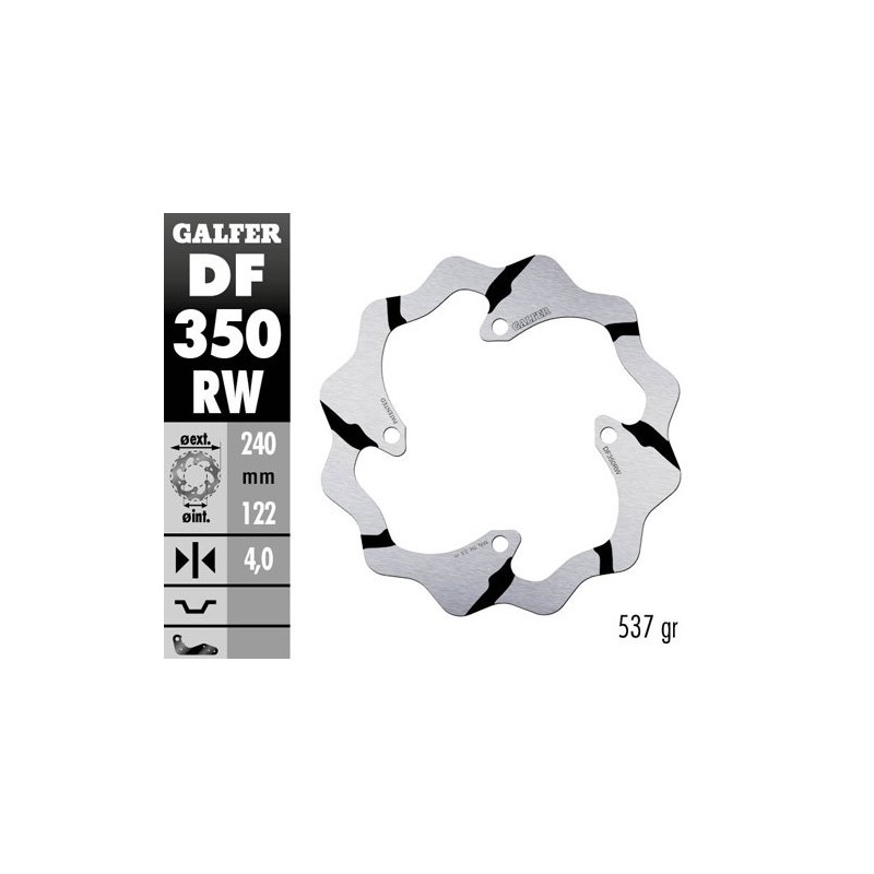 Disco de Freno Galfer Race Suzuki RMZ 250 07-17 Trasero