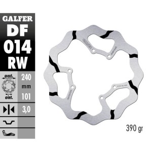 Brake disk Galfer Race Honda CR 250 95-07 front-DF014RW | RiMotoShop