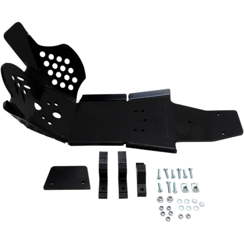 Skid plate PRO LG YAMAHA YZ250F 14-17 complete in HDPE-0506-1211 | RiMotoShop