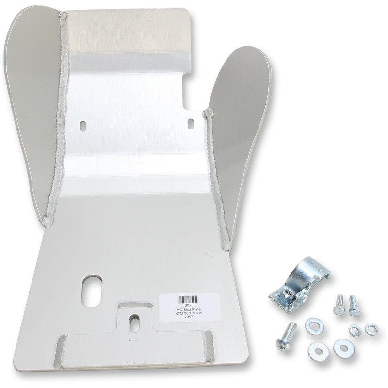 Cubretapas paramotor in aluminio KTM 250XC-W 17-18