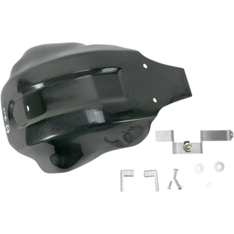 Cubretapas paramotor carbón Eline HONDA CRF450R 09-14