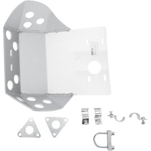 Cubretapas paramotor in aluminio Kawasaki KLR650 08-18