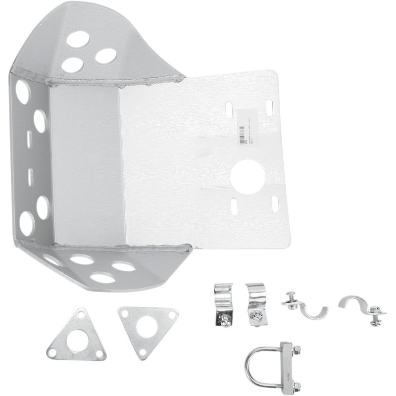 Cubretapas paramotor in aluminio Kawasaki KLR650 08-18
