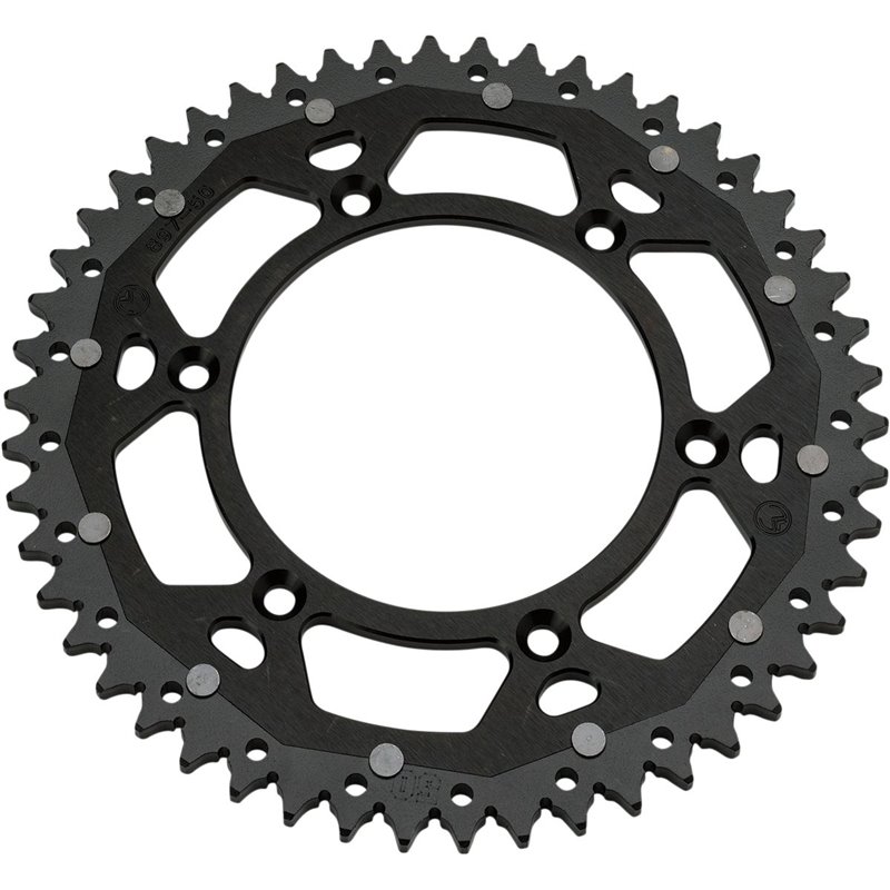 Rear dual sprockets KTM 525 SX F 03-07 moto mx & enduro 