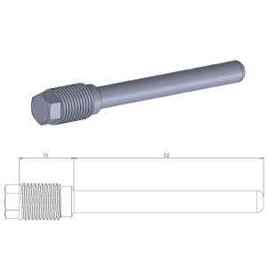 Perno ferma pastiglie posteriore BETA RR 300 2T Enduro 13-18-1702-0369|RiMotoShop