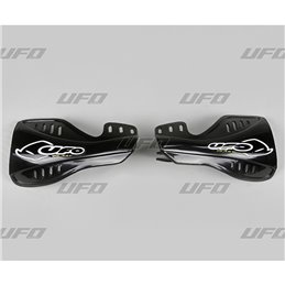 black handguards  KAWASAKI KX 125 04-18 