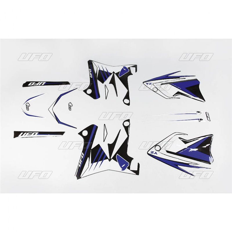 black decals restyling YAMAHA YZ 250 02-14 