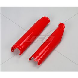 Fork slider protectors blanc HONDA CRF 250 R 14-18 