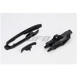 Kit cruna catena & Fascia forcellone nero HUSQVARNA FE 350 14-18 