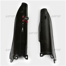 Fork slider protectors noir KAWASAKI KX 250 F 06-08 with launch control 