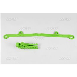 Kit cruna catena & Fascia forcellone nero KAWASAKI KX 450 F 06-08 