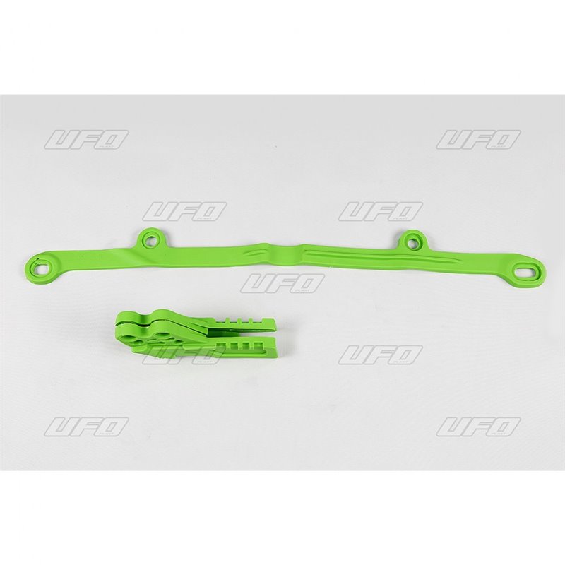 Kit cruna catena & Fascia forcellone nero KAWASAKI KX 450 F 06-08 