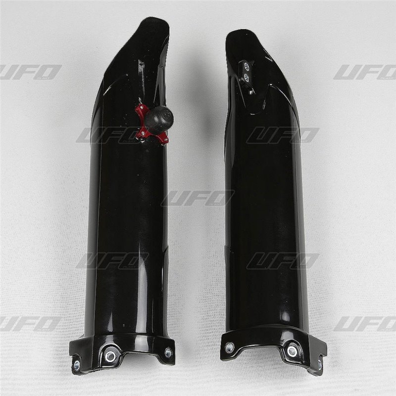 Copristeli forcella nero KAWASAKI KX 250 F 09-12 con kit partenza 