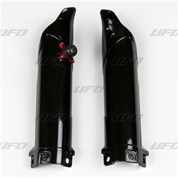 Fork slider protectors noir KAWASAKI KX 85 14-18 with launch control 