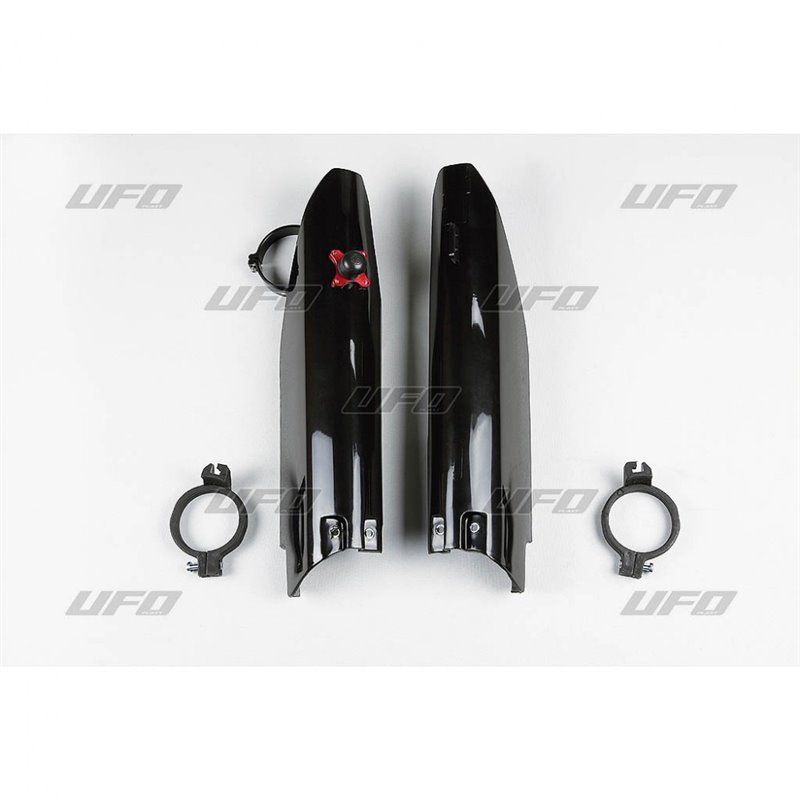 Copristeli forcella nero SUZUKI RM 125 04-06 con kit partenza 