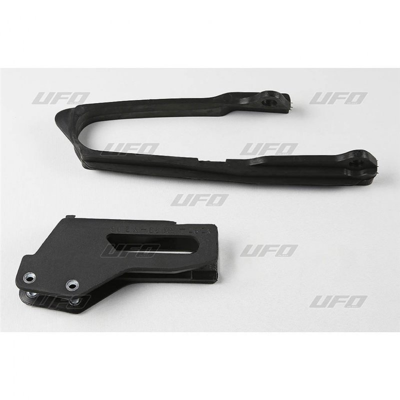 Kit chain guide & Swingarm chain slider noir SUZUKI RM 125 99-00 