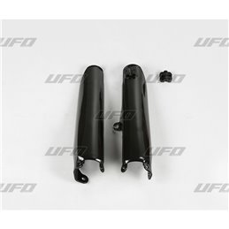 UFO Lower Fork Guards White - Kawasaki KX125 KX250 KX500