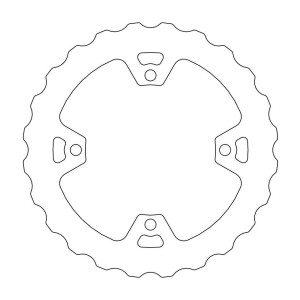 Rear brake disc nitro RM-Z450 18-1711-1010 | RiMotoShop