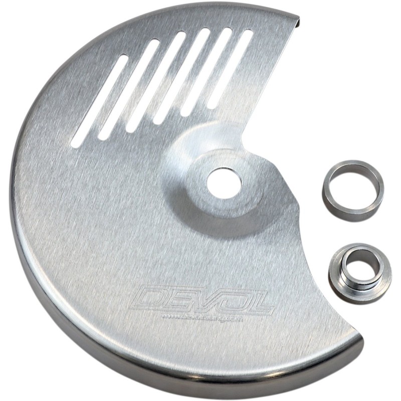 Protezione disco freno anteriore alluminio KAWASAKI KX500 95-05-1711-1450|RiMotoShop