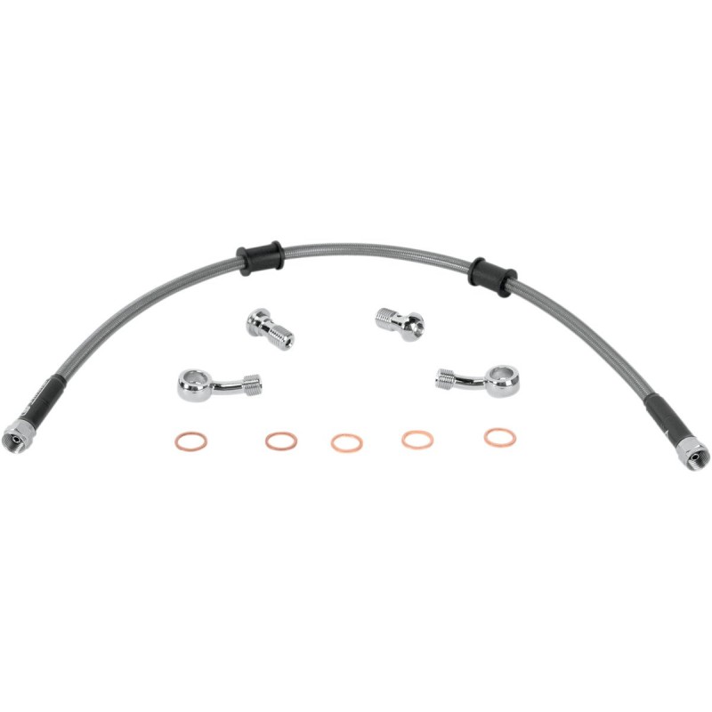 Brake hose rear steel KAWASAKI KLR650 08-09-1741-1871 | RiMotoShop