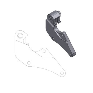 Entretoise de frein street HONDA CRF 250 X 04-17 pour motards de 320