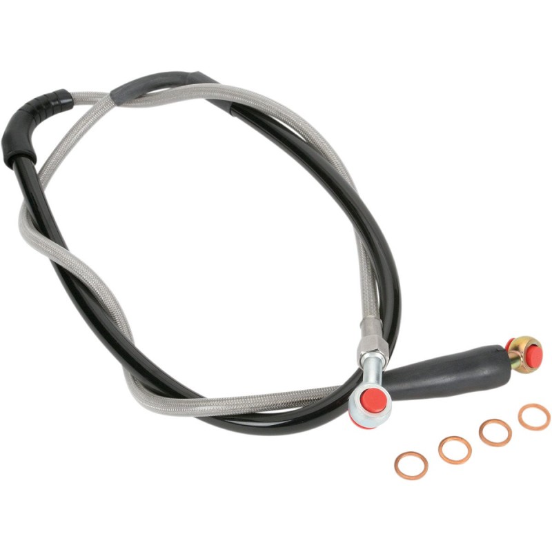 Steel front brake hose HONDA CR125/250R 02-04-MH02-1043 | RiMotoShop